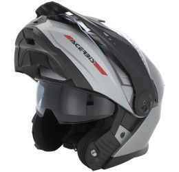 Casco modulare Acerbis P/J RIDER Grigio
