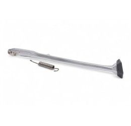 Cavalletto laterale di ricambio Motocross Marketing in alluminio forgiato anodizzato ARGENTO per Beta Xtrainer 250 20-25