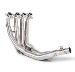 Collettori Akrapovic in acciaio per Yamaha R6 17-25
