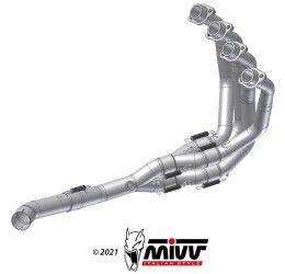 Collettori Mivv in acciaio inox per Kawasaki Z 900 20-24