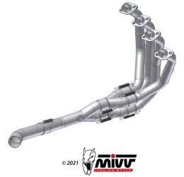 Collettori Mivv in acciaio inox per Kawasaki Z 900 A2 18-24