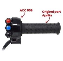 Comando gas con pulsantiera integrata Jetprime per Aprilia RSV4 1100 19-20