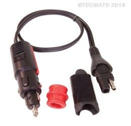 Connettore accendisigari per caricabatterie da SAE a auto/moto TecMate Optimate Cable O-02