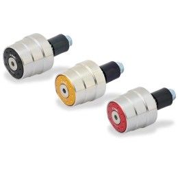 Contrappesi manubrio INOX BI COLOR CNC Racing per Ducati Monster 937 ABS 21-25