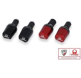 Contrappesi manubrio LOOK Pramac Racing Limited Edition CNC Racing per mv agusta rush 1000 20-22