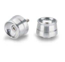 Contrappesi manubrio Speed Puig per Aprilia RS 660 Factory 2025 (COPPIA) colore silver