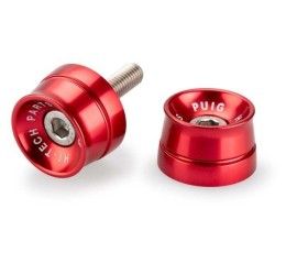 Contrappesi manubrio Speed Puig per BMW C 400 X 22-25 (COPPIA) colore rosso