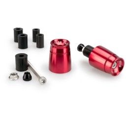 Contrappesi manubrio Sport Puig per Ducati Diavel 1260 19-22 (COPPIA) colore rosso