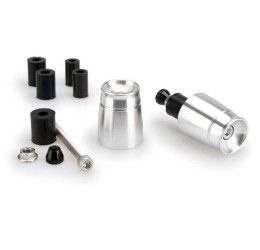 Contrappesi manubrio Sport Puig per Ducati Diavel 1260 19-22 (COPPIA) colore silver