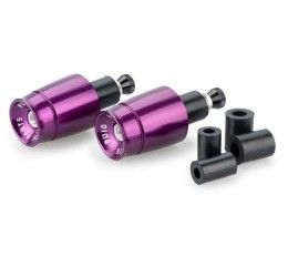 Contrappesi manubrio Sport Puig per Ducati Diavel 1260 S 19-22 (COPPIA) colore viola