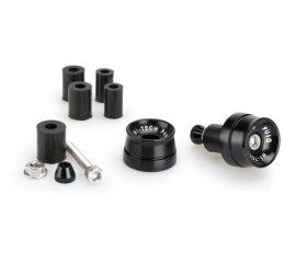 Contrappesi manubrio Speed Puig per Ducati Scrambler 800 Desert Sled 17-24 (COPPIA) colore nero