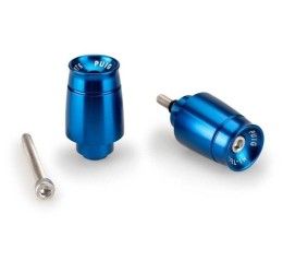 Contrappesi manubrio Sport Puig per Honda CBR 125 R 07-16 (COPPIA) colore blu