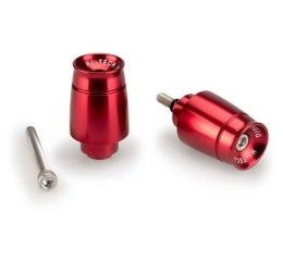 Contrappesi manubrio Sport Puig per Honda CBR 125 R 07-16 (COPPIA) colore rosso