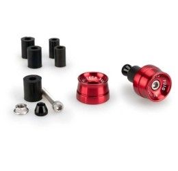 Contrappesi manubrio Speed Puig per Husqvarna Svartpilen 801 24-25 (COPPIA) colore rosso
