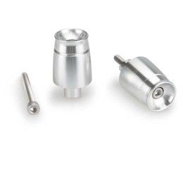 Contrappesi manubrio Sport Puig per Kawasaki Ninja 650 20-25 (COPPIA) colore silver