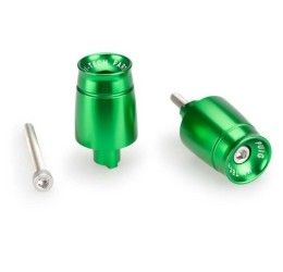 Contrappesi manubrio Sport Puig per Kawasaki Ninja 650 20-25 (COPPIA) colore verde
