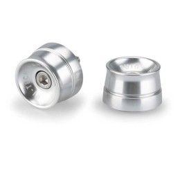 Contrappesi manubrio Speed Puig per Piaggio Vespa GTS 300 08-25 (COPPIA) colore silver