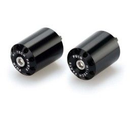 Contrappesi manubrio Lungo Puig per Piaggio Vespa GTS 300 Super 08-17 (COPPIA) colore nero