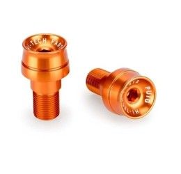 Contrappesi manubrio Speed Puig per Yamaha T-Max 560 22-25 (COPPIA) colore arancione