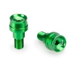 Contrappesi manubrio Speed Puig per Yamaha TDM 900 02-13 (COPPIA) colore verde