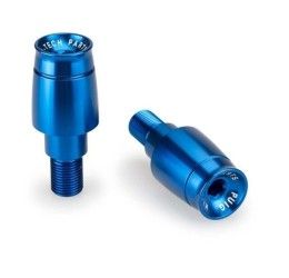 Contrappesi manubrio Sport Puig per Yamaha TDM 900 02-13 (COPPIA) colore blu