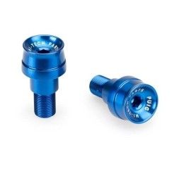 Contrappesi manubrio Speed Puig per Yamaha XSR 700 X Tribute 19-20 (COPPIA) colore blu