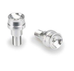 Contrappesi manubrio Speed Puig per Yamaha YZF 125 R 08-25 (COPPIA) colore silver