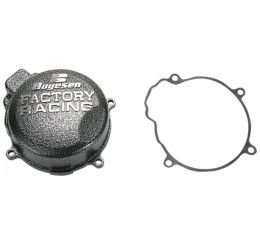 Coperchio carter accensione Boyesen per KTM 105 SX 03-12 argento