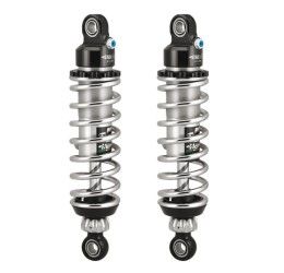 Coppia ammortizzatori posteriori Matris M40D per h.d. sportster / xl 1200c custom 07-20 / Cromato (lunghezza 305 mm / 12 pollici) (precarico tramite anello / strumento TM1 incluso)