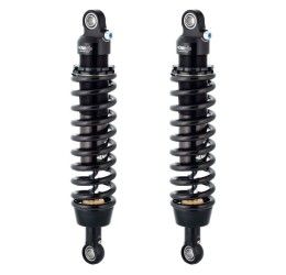 Coppia ammortizzatori posteriori Matris M40D per Triumph Scrambler 900 06-16 / Nero (precarico tramite anello / Strumento TM1 incluso)