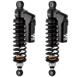 Coppia ammortizzatori posteriori Matris M40KC per h.d. sportster / xl 1200c custom 07-20 / Nero (lunghezza 305 mm / 12 pollici) (precarico tramite anello / strumento TM1 incluso)