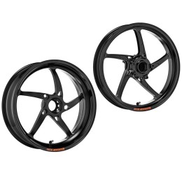 Coppia cerchi OZ in alluminio forgiato modello PIEGA a 5 razze per Ducati Hypermotard 939 16-18