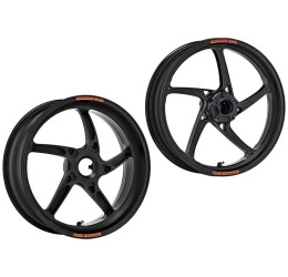 Coppia cerchi OZ in alluminio forgiato modello PIEGA R a 5 razze per Ducati Panigale V2 20-24