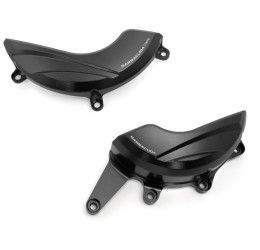 Coppia copricarter destro e sinistro in alluminio CNC ricavato dal pieno Barracuda per Ducati Panigale V4 18-24