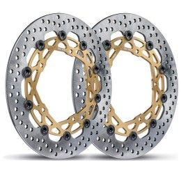 KIT coppia dischi freno anteriori Brembo Racing SUPER SPORT per Ducati Scrambler 1100 Sport Pro 20-24 flottante 208973736 da 320mm