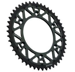 Corona bimetallica JT Sprockets passo 520 per Honda CRF 450 R 02-24 TWINSTAR colore grigio