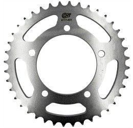 Corona acciaio CHT Chiaravalli C passo 520 per Aprilia RSV 1000 98-02 colore argento