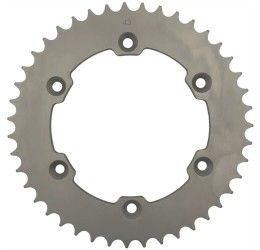 Corona ergal CHT Chiaravalli E passo 520 per Aprilia SXV 4.5 06-11 colore argento