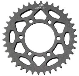 Corona ergal CHT Chiaravalli ED Anodizzata Dura passo 525 per Aprilia Tuono V4 1100 Factory 15-25