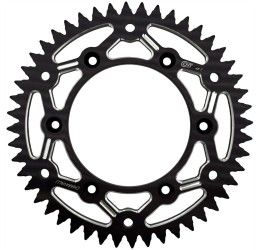 Corona ergal CHT Chiaravalli EC passo 520 per Beta RR 125 Racing 2T 22-25 colore nero
