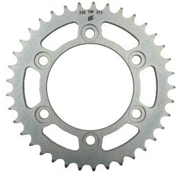 Corona acciaio CHT Chiaravalli C passo 520 per Ducati Monster 900 93-99 colore argento