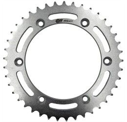 Corona acciaio CHT Chiaravalli C passo 525 per Fantic Caballero Scrambler 700 23-25 colore argento