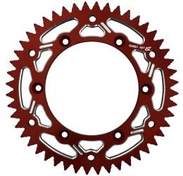 Corona ergal CHT Chiaravalli EC passo 520 per GasGas EC 250 00-19 colore rosso