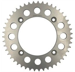 Corona ergal CHT Chiaravalli E passo 420 per Honda CRF 150 R 07-24 colore argento