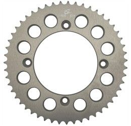 Corona ergal CHT Chiaravalli E passo 428 per Honda CRF 150 R 07-24 colore argento