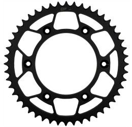 Corona acciaio CHT Chiaravalli CX passo 520 per Honda CRF 300 L 21-25 colore nero