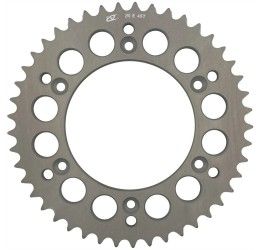 Corona ergal CHT Chiaravalli E passo 520 per Honda CRF 450 R 02-25 colore argento