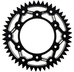 Corona ergal CHT Chiaravalli EC passo 520 per Honda CRF 450 RX 17-25 colore nero