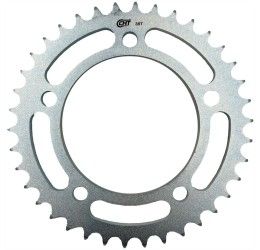 Corona acciaio CHT Chiaravalli C passo 520 per Honda INTEGRA 700 12-13 colore argento