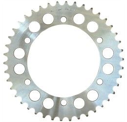 Corona acciaio CHT Chiaravalli C passo 520 per Honda XR 600 R 88-90 colore argento